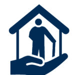Live in care blue