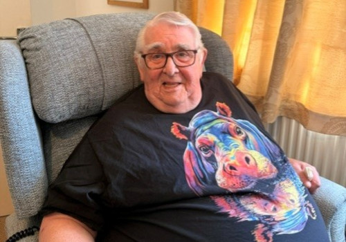 Richard a service user at Ness M Care Services